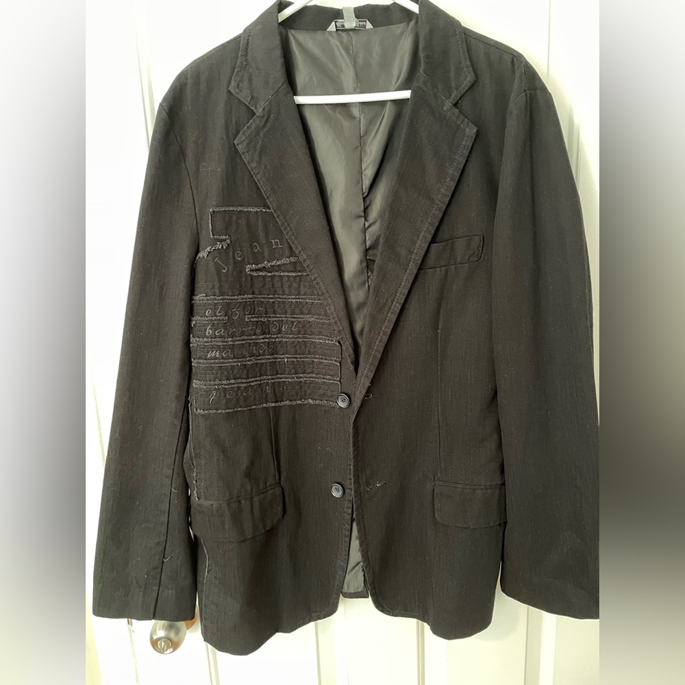 Red squad men’s black jacket